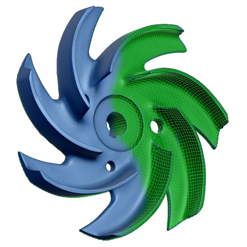 impeller mesh